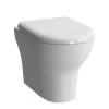 VitrA Zentrum White 520mm Back To Wall WC Pan