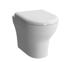 VitrA Zentrum White 520mm Back To Wall WC Pan