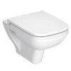 VitrA S20 520mm White Wall Hung WC Pan