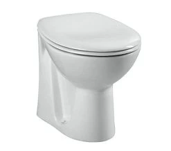 VitrA Layton White 480mm Back-To-Wall WC Pan