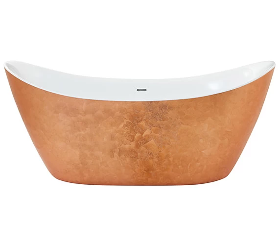 Heritage Hylton Freestanding Copper Effect Acrylic Bath 1735 X 730mm 2 Heritage Hylton Freestanding Copper Effect Acrylic Bath 1735 X 730mm - Image 2