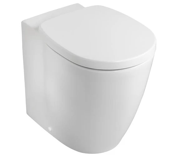 Ideal Standard Concept Freedom White Raised Height Back-To-Wall WC Pan 555mm 2 Ideal Standard Concept Freedom White Raised Height Back-To-Wall WC Pan 555mm - Image 2