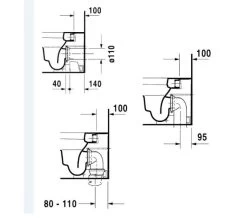 Duravit Happy D2 Floor Standing Toilet 365 X 570mm 6 Duravit Happy D2 Floor Standing Toilet 365 X 570mm -Bathroom Supplie Shop M 2016 1 22 9 26 53 711