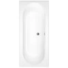Nuie Otley Round Double Ended White Acrylic Bath