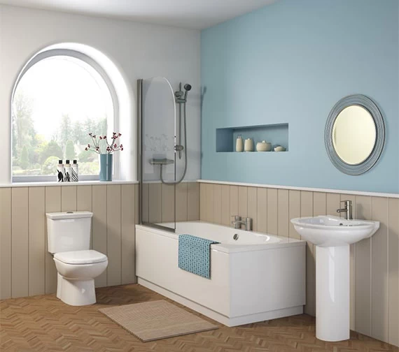 Nuie Otley Round Double Ended White Acrylic Bath 5 Nuie Otley Round Double Ended White Acrylic Bath - Image 5