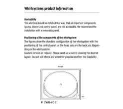 Duravit Blue Moon 1400mm Bath With Support Frame - Jet System -Bathroom Supplie Shop M 2016 11 2 10 14 2 391