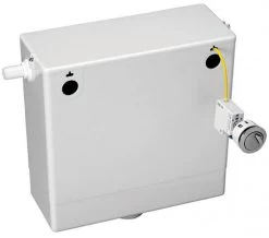 IMEX White Concealed Cable Operated Cistern With Dual Flush Button