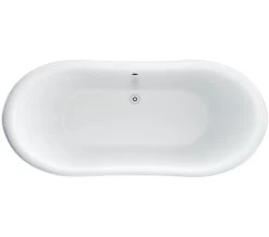 Burlington Admiral 1650 X 710mm White Freestanding Soaking Bath 6 Burlington Admiral 1650 X 710mm White Freestanding Soaking Bath -Bathroom Supplie Shop M 2016 3 29 10 57 23 922