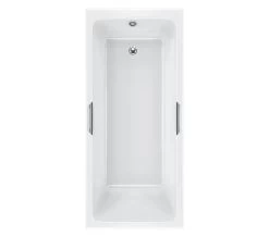 Carron Quantum Integra 1800 X 800mm Single Ended White Bath 5mm With Grips