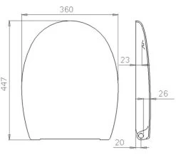 Nuie Doc M 380 X 630mm Close Coupled Comfort Height Pan And Cistern Set 7 Nuie Doc M 380 X 630mm Close Coupled Comfort Height Pan And Cistern Set -Bathroom Supplie Shop M 2016 9 20 12 38 19 487