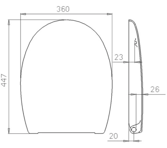 Nuie Doc M 380 X 630mm Close Coupled Comfort Height Pan And Cistern Set 4 Nuie Doc M 380 X 630mm Close Coupled Comfort Height Pan And Cistern Set - Image 4