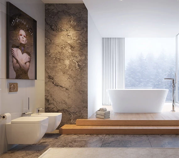 IMEX Essence White 470mm Wall Hung WC Bowl 4 IMEX Essence White 470mm Wall Hung WC Bowl - Image 4