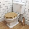 IMEX Wyndham White Traditional Close Coupled WC Bowl And Cistern 690mm