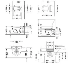 Duravit Darling New 370mm Wall Mounted Toilet -Bathroom Supplie Shop M 2017 10 11 11 31 58 265
