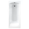 Carron Delta White Acrylic Single Ended Strong Bath - 5mm - 1675 X 700mm