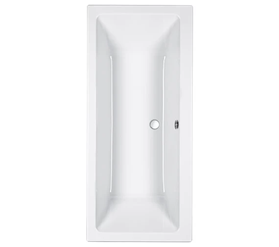 Carron Quantum Duo Double Ended White Acrylic Bath 5mm - 1700 X 800mm 2 Carron Quantum Duo Double Ended White Acrylic Bath 5mm - 1700 X 800mm - Image 2
