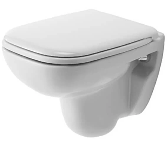Duravit D-Code 480mm Wall Hung Compact Toilet 2 Duravit D-Code 480mm Wall Hung Compact Toilet - Image 2