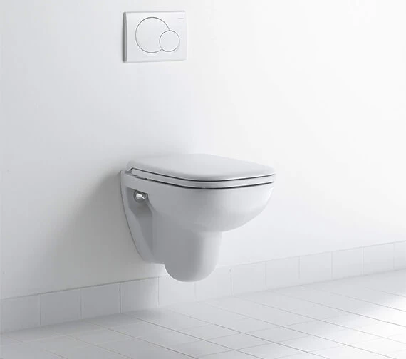 Duravit D-Code 480mm Wall Hung Compact Toilet 1 Duravit D-Code 480mm Wall Hung Compact Toilet