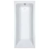 Roca The Gap Single Ended White Acrylic Bath