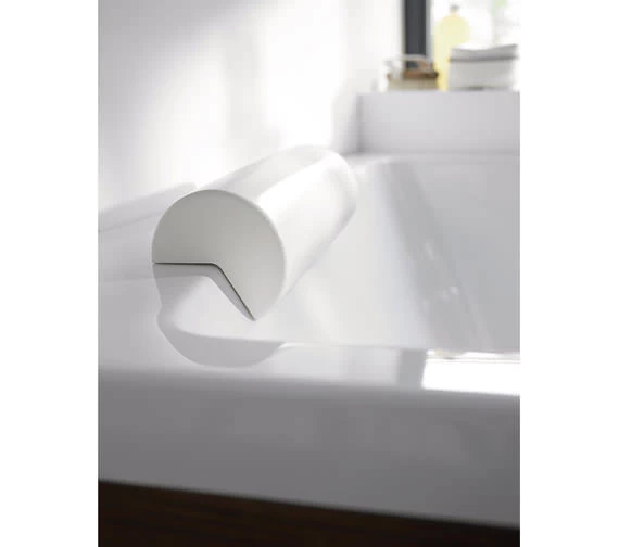 Duravit Paiova 1700mm X 1300mm Right-Left Backrest Slope Bath With Frame 4 Duravit Paiova 1700mm X 1300mm Right-Left Backrest Slope Bath With Frame - Image 4