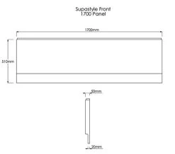 Trojan Supastyle Acrylic Bath Front Panel White 9 Trojan Supastyle Acrylic Bath Front Panel White -Bathroom Supplie Shop M 2018 1 20 7 10 37 265