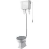Bayswater Fitzroy 515mm White Comfort Height WC Pan With High Cistern