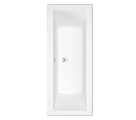Roca The Gap White Double Ended Acrylic Bath 1700 X 750mm 2 Roca The Gap White Double Ended Acrylic Bath 1700 X 750mm - Image 2