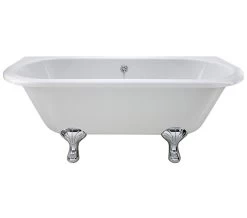 Bayswater Courtnell 1700mm White Double Ended Back To Wall Freestanding Bath 6 Bayswater Courtnell 1700mm White Double Ended Back To Wall Freestanding Bath -Bathroom Supplie Shop M 2018 2 7 12 52 19 819