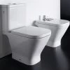 Roca The Gap ECO Close Coupled White WC Pan With Cistern 650mm