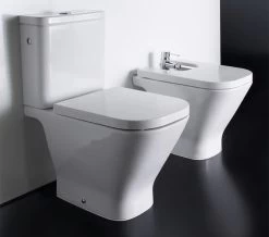Roca The Gap ECO Close Coupled White WC Pan With Cistern 650mm