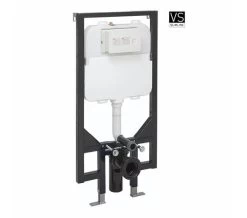 Crosswater 1140mm Height Ultra Slim Wall Hung Toilet Support Frame