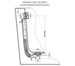April Eppleby White 1700 X 750mm Back-To-Wall Contemporary Freestanding Bath 7 April Eppleby White 1700 X 750mm Back-To-Wall Contemporary Freestanding Bath -Bathroom Supplie Shop M 2019 12 16 9 49 27 257