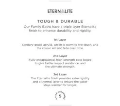 Hudson Reed Asselby Square 1700mm Double Ended Eternalite Acrylic Bath -Bathroom Supplie Shop M 2019 3 1 9 24 21 483