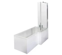 Nuie Square White Shower Bath Set 11 Nuie Square White Shower Bath Set -Bathroom Supplie Shop M 2019 3 13 7 39 44 885