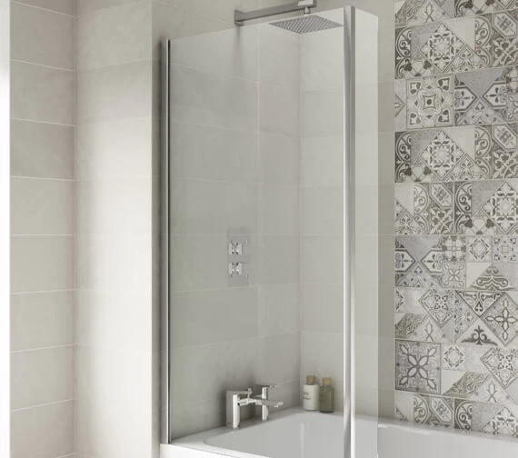 Nuie Square White Shower Bath Set 9 Nuie Square White Shower Bath Set - Image 9