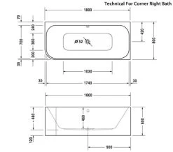 Duravit Happy D2 1800 X 800mm Bath With Panel And Frame -Bathroom Supplie Shop M 2019 4 22 8 32 35 656
