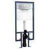 Hudson Reed Wall Hung WC Frame With Dual Flush Cistern And Flush Plate