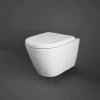 Rak Resort Wall Hung WC Pan With Soft Close Seat