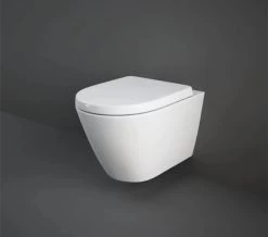 Rak Resort Wall Hung WC Pan With Soft Close Seat