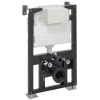 Crosswater 500mm Wide WC Support Frame With Dual Flush Cistern