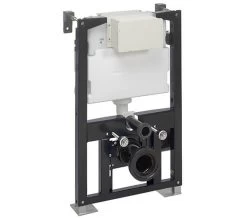 Crosswater 500mm Wide WC Support Frame With Dual Flush Cistern