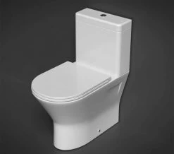RAK Resort Maxi Close Coupled Fully Back To Wall Rimless Toilet WC Pack -Bathroom Supplie Shop M 2020 3 21 12 0 50 490