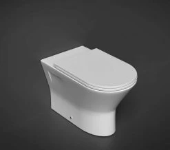 RAK Resort 400mm High Back To Wall Rimless WC Pan With Soft Close Seat - White -Bathroom Supplie Shop M 2020 3 21 14 12 16 188