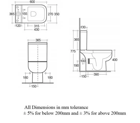 RAK Series 600 Full Access WC Pack 3 RAK Series 600 Full Access WC Pack - Image 3