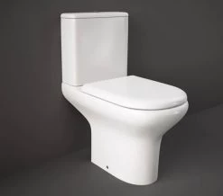 RAK Compact Full Access White Close Coupled WC Pack With Urea Soft Close Seat