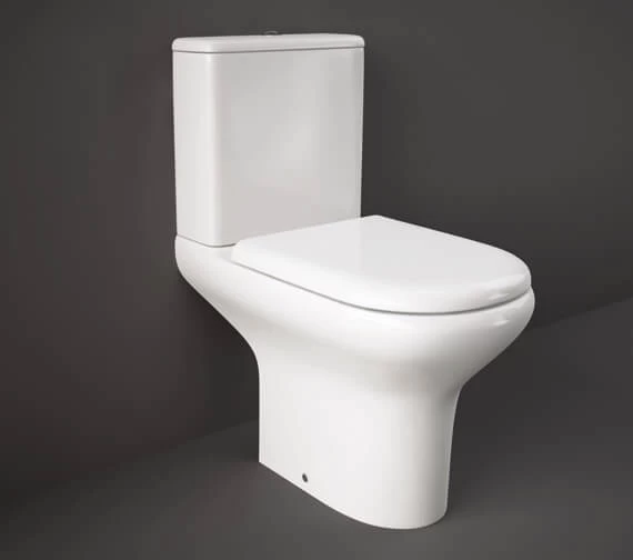 RAK Compact Full Access White Close Coupled WC Pack With Urea Soft Close Seat 1 RAK Compact Full Access White Close Coupled WC Pack With Urea Soft Close Seat