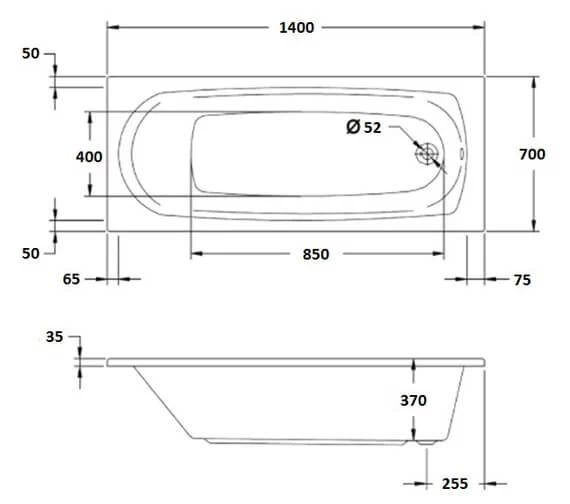 Aqua Caymen Round Single Ended Whirlpool Bath 6 Aqua Caymen Round Single Ended Whirlpool Bath - Image 6