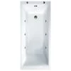 Aqua Medici Square Straight Single Ended Whirlpool Bath