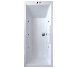 Aqua Legend Square Single Ended Whirlpool Bath