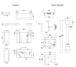 Hudson Reed Old London Richmond Mid Level Pan With Cistern And Flush Pipe Kit -Bathroom Supplie Shop M700 2020 12 31 10 20 59 734